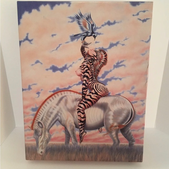 Zebra Lady Puzzle Olivia de Berardinis Fantasy Art - Picture 5 of 12